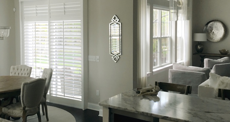 Orlando kitchen patio door shutters